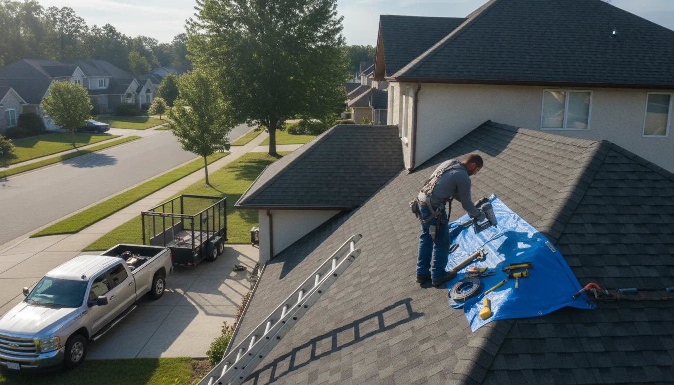 Roofing in Embarrass